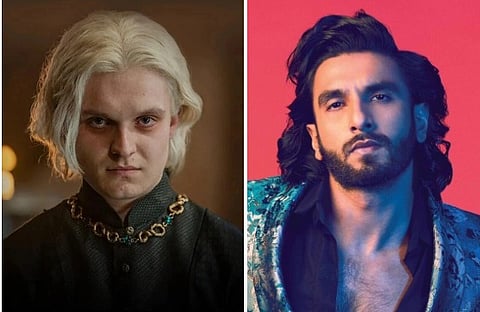 Ranveer Singh As Aegon II Targaryen